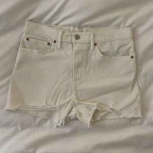 Levi High Rise Shorts